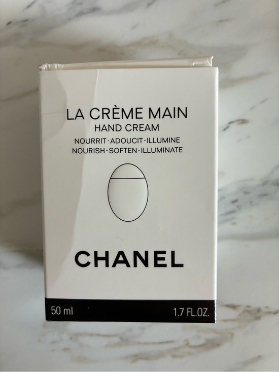 CHANEL Other - CHANEL White Cosmetic Box with Black Logo